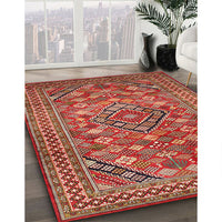 Traditional Brown Persian Rug, tr74