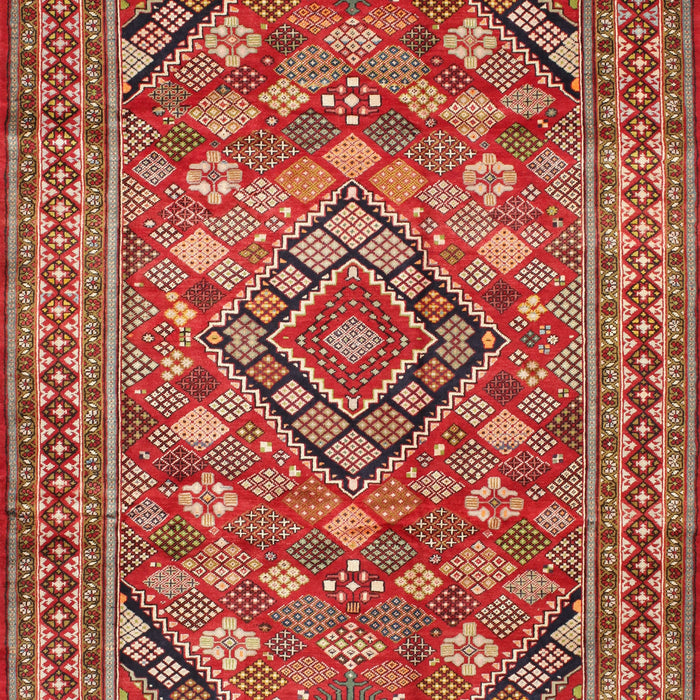 Traditional Brown Persian Rug, tr74