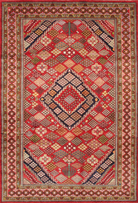 Machine Washable Traditional Peru Brown Rug, wshtr74