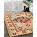 Traditional Chestnut Red Persian Rug in Family Room, tr750