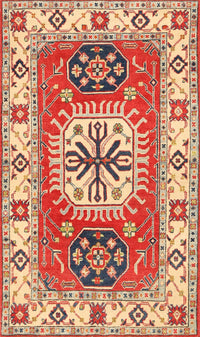 Machine Washable Traditional Red Rug, wshtr753