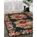 Machine Washable Traditional Night Red Rug in a Family Room, wshtr755