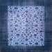 Square Traditional Blue Persian Rug, tr761