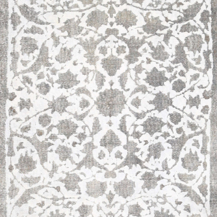 Traditional Pearl White Beige Persian Rug, tr763