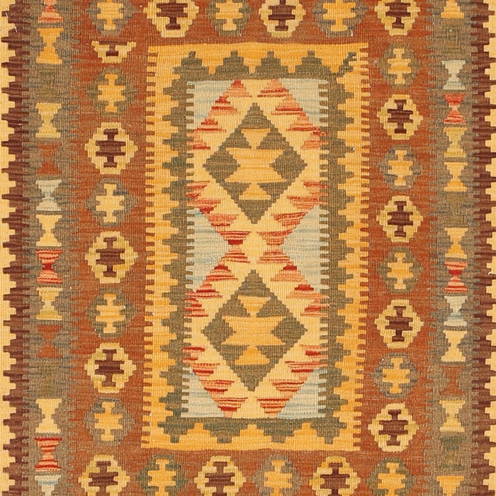 Traditional Mahogany Brown Persian Rug, tr765