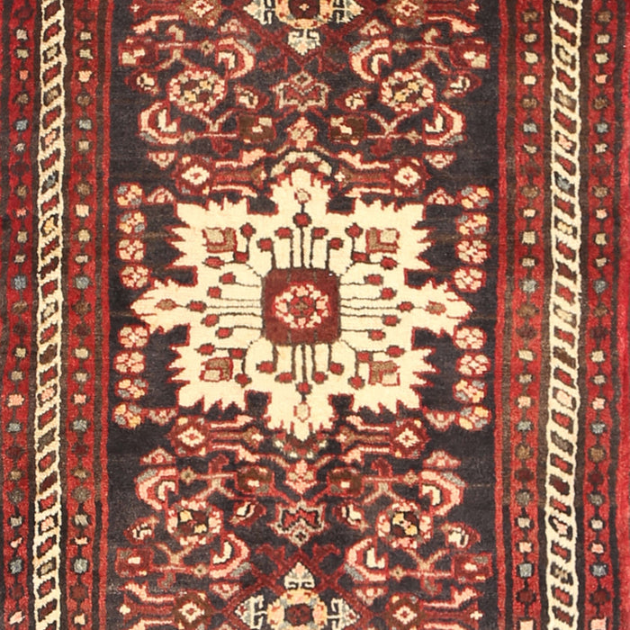Machine Washable Traditional Tomato Red Rug, wshtr768