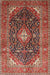 Traditional Red Medallion Rug, tr76