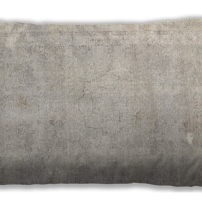 Traditional Classic Rectangular Tan Brown Lumbar Throw Pillow, 13 inch by 19 inch, lbtr770