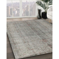 Traditional Dark Gray Persian Rug, tr772