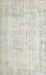 Machine Washable Traditional Dark White Beige Rug, wshtr776