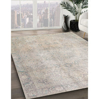 Traditional Sage Green Persian Rug, tr778