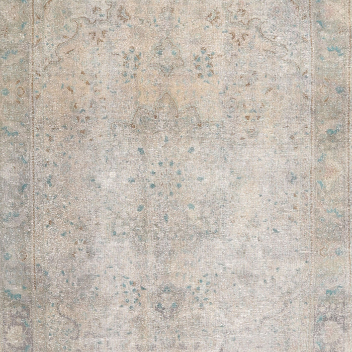 Traditional Sage Green Persian Rug, tr778