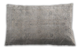 Traditional Classic Rectangular Sage Green Lumbar Throw Pillow, 13 inch by 19 inch, lbtr780