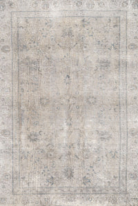 Machine Washable Traditional Sage Green Rug, wshtr780