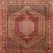 Square Traditional Red Persian Rug, tr788
