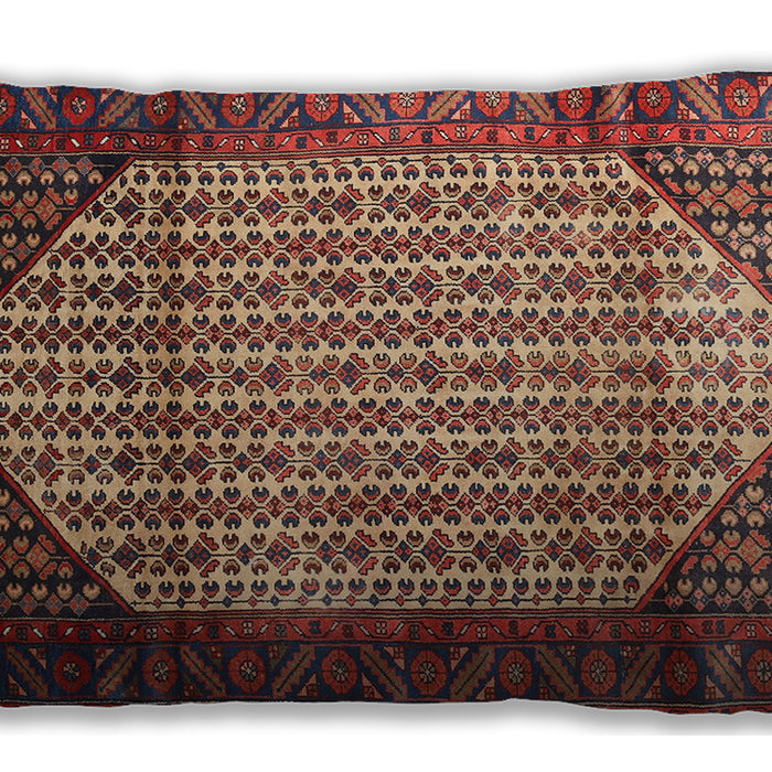 Traditional Classic Rectangular Saffron Red Lumbar Throw Pillow, 13 inch by 19 inch, lbtr792