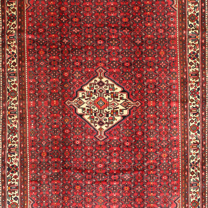 Traditional Rust Pink Persian Rug, tr796