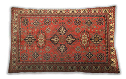 Traditional Classic Rectangular Peru Brown Lumbar Throw Pillow, 13 inch by 19 inch, lbtr797