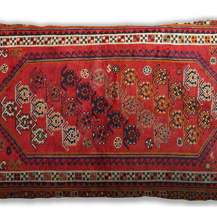 Traditional Classic Rectangular Rust Pink Lumbar Throw Pillow, 13 inch by 19 inch, lbtr803