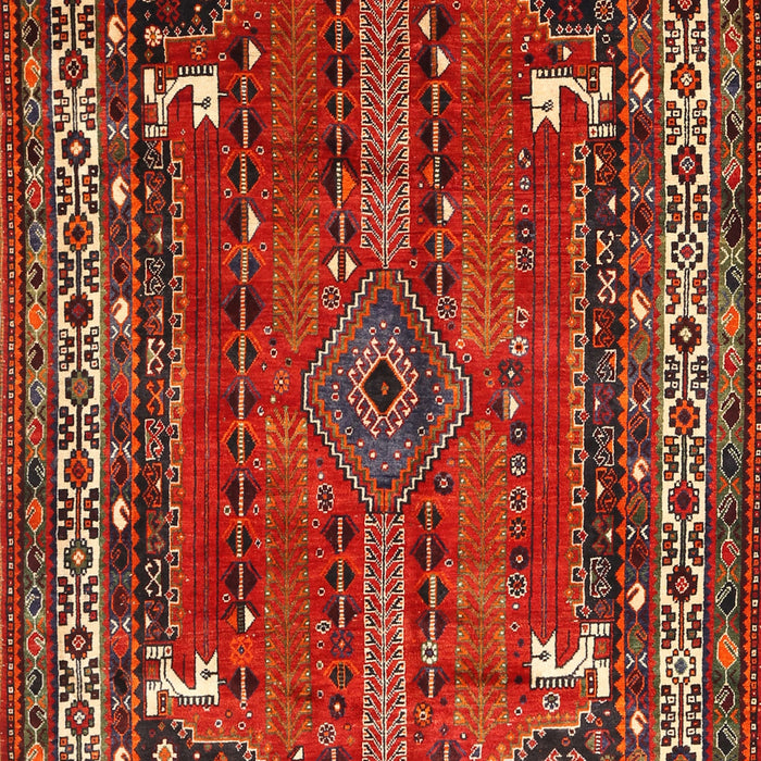 Traditional Gold Brown Persian Rug, tr805