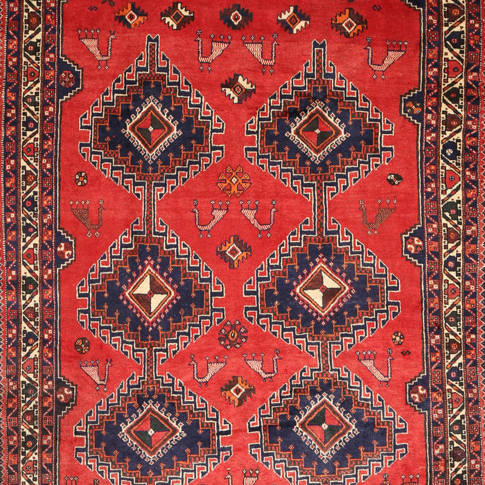 Traditional Dark Gold Brown Persian Rug, tr807
