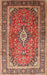 Traditional Sand Brown Medallion Rug, tr80