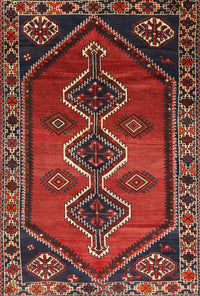 Machine Washable Traditional Brown Rug, wshtr810