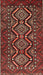 Traditional Saffron Red Persian Rug, tr814