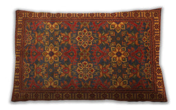 Traditional Classic Rectangular Light Brown Lumbar Throw Pillow, 13 inch by 19 inch, lbtr819