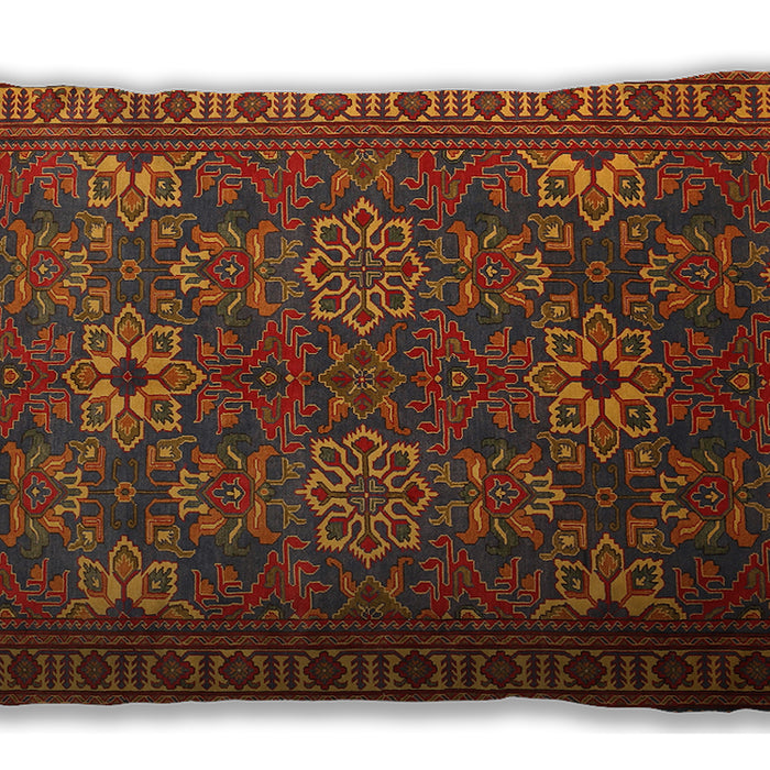 Traditional Classic Rectangular Light Brown Lumbar Throw Pillow, 13 inch by 19 inch, lbtr819