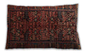 Traditional Classic Rectangular Chestnut Brown Lumbar Throw Pillow, 13 inch by 19 inch, lbtr81