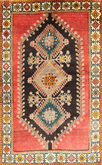 Machine Washable Traditional Sand Brown Rug, wshtr824