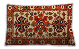 Traditional Classic Rectangular Brown Sand Brown Lumbar Throw Pillow, 13 inch by 19 inch, lbtr825