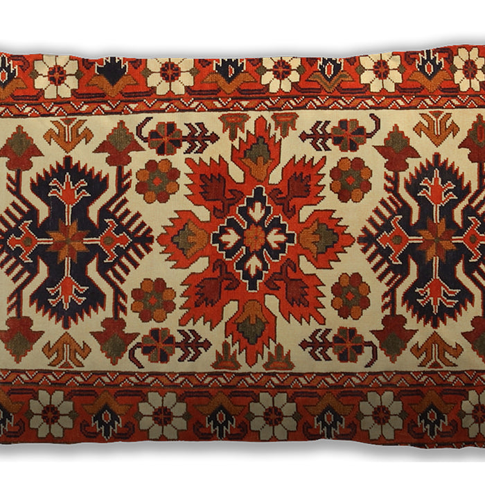 Traditional Classic Rectangular Brown Sand Brown Lumbar Throw Pillow, 13 inch by 19 inch, lbtr825