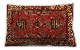 Traditional Classic Rectangular Light Brown Lumbar Throw Pillow, 13 inch by 19 inch, lbtr827