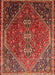 Traditional Rust Pink Persian Rug, tr828