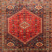 Square Traditional Red Persian Rug, tr829
