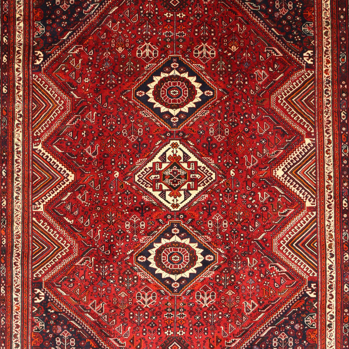 Traditional Sienna Brown Persian Rug, tr831