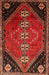 Traditional Sienna Brown Persian Rug, tr833