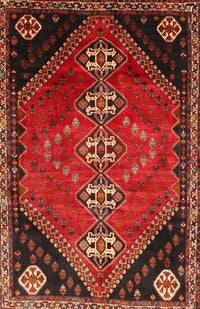 Machine Washable Traditional Sienna Brown Rug, wshtr833