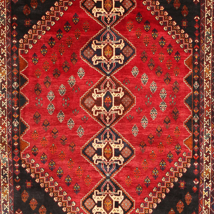Machine Washable Traditional Sienna Brown Rug, wshtr833