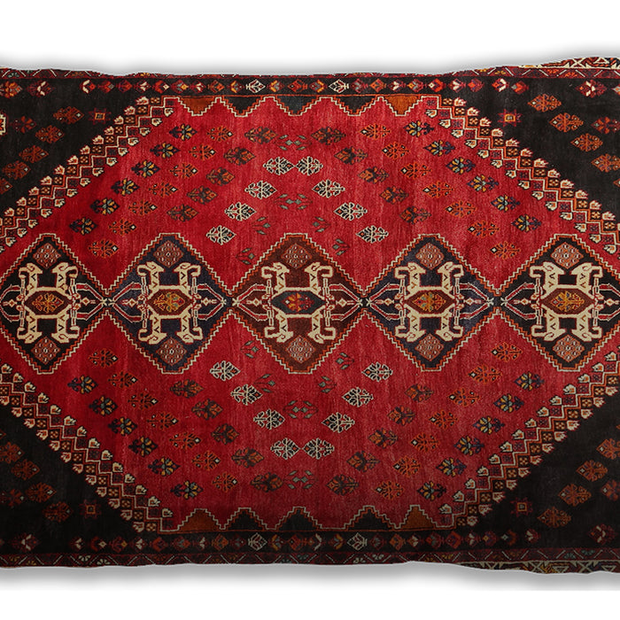 Traditional Classic Rectangular Sienna Brown Lumbar Throw Pillow, 13 inch by 19 inch, lbtr833