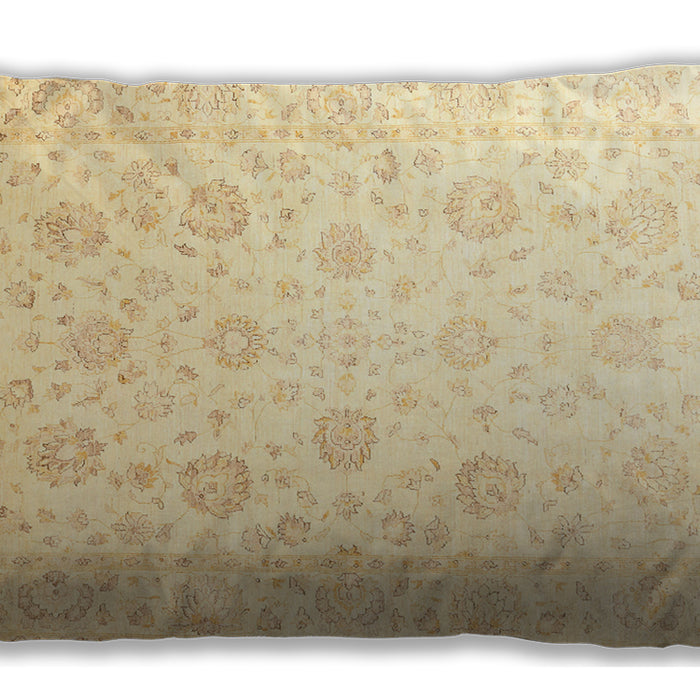 Traditional Classic Rectangular Mustard Yellow Lumbar Throw Pillow, 13 inch by 19 inch, lbtr842