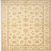 Round Machine Washable Traditional Sun Yellow Rug, wshtr843