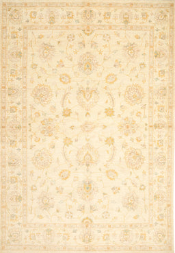 Machine Washable Traditional Gold Rug, wshtr844