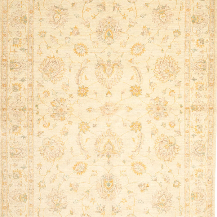 Traditional Golden Blonde Gold Oriental Rug, tr844