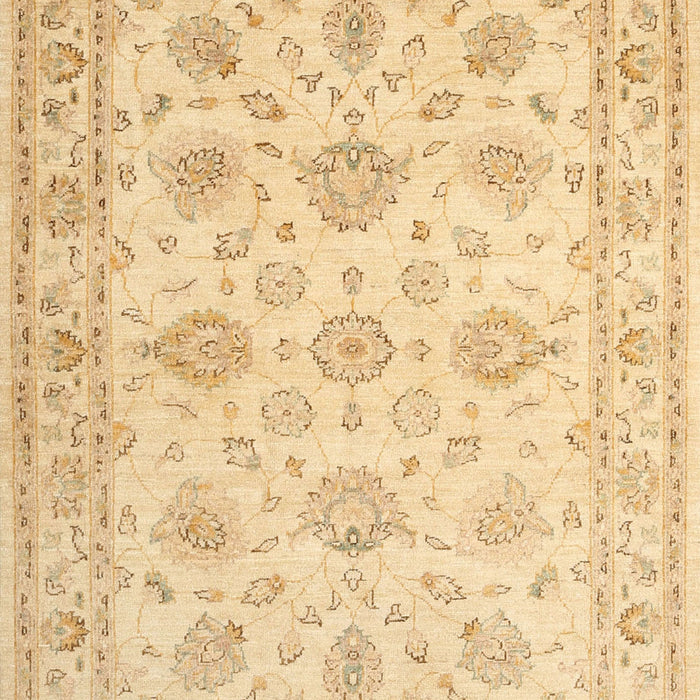 Traditional Mustard Yellow Persian Rug, tr847