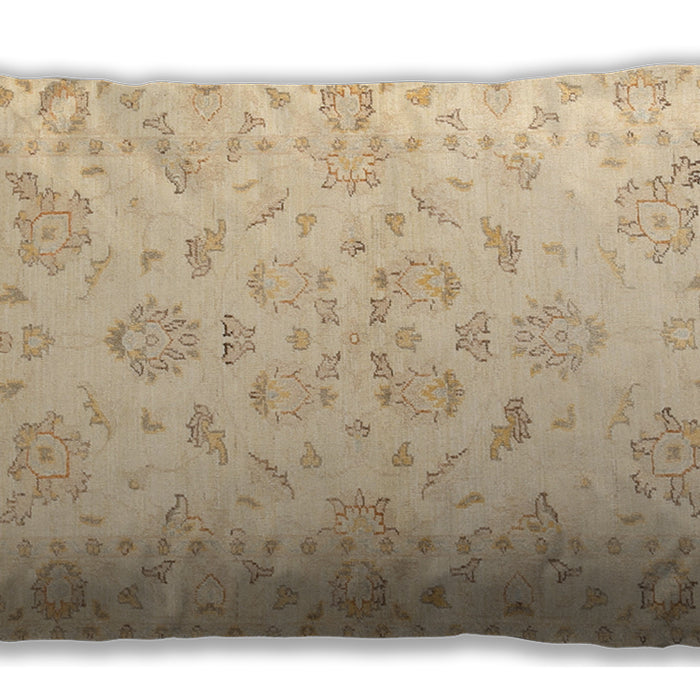 Traditional Classic Rectangular Sun Yellow Lumbar Throw Pillow, 13 inch by 19 inch, lbtr848