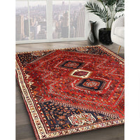 Traditional Rust Pink Persian Rug, tr849