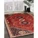 Traditional Rust Pink Persian Rug in Family Room, tr849